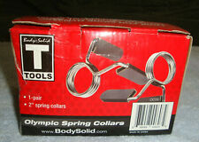 Coleiras de mola Body-Solid Tools Olympic 2" - Par - OC06 - Nova caixa aberta - Ótimo! comprar usado  Enviando para Brazil