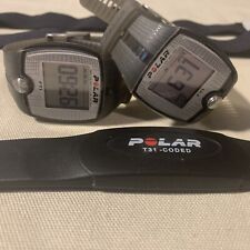 2 Polar FT1 relógio monitor de frequência cardíaca fitness treinamento ativo tela grande preto comprar usado  Enviando para Brazil