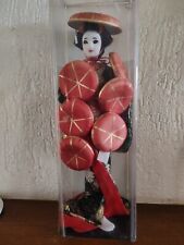 Poupée japonaise geisha d'occasion  Saint-Père-en-Retz