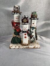 Wooden skinny snowmen for sale  League City