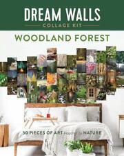 Usado, Kit de colagem Dream Walls: floresta da floresta: 50 peças de arte inspiradas na natureza comprar usado  Enviando para Brazil