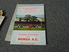 Wycombe wanderers monza for sale  UK