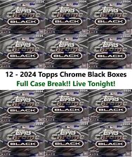 Seattle Mariners Break #595 x12 2024 TOPPS CROMO PRETO Hobby Box CAIXA COMPLETA comprar usado  Enviando para Brazil