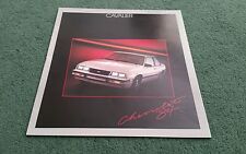 Chevrolet cavalier brochure for sale  DONCASTER