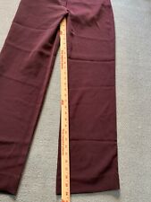 Pantalones de vestir vintage Dunamis para mujer granate 32" cintura  segunda mano  Embacar hacia Argentina