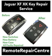 Usado, Serviço de reparo para Jaguar X Type S XKR XK XF 5 botões controle remoto inteligente chaveiro comprar usado  Enviando para Brazil