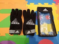 Nuevos guantes negros Adidas cintura grande talla 8 agarre extra yemas de dedos segunda mano  Embacar hacia Argentina