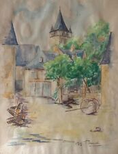 Peinture aquarelle tableau d'occasion  Valence-d'Albigeois