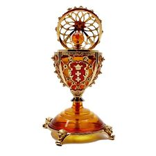 Rare Antique Solid 18K Gold Imperial Russian Faberge Egg Victor Mayer Amber Ruby for sale  Shipping to Canada