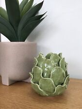 Green artichoke ceramic for sale  BURY ST. EDMUNDS