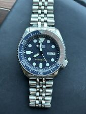 Vintage Seiko SKX175 Malásia Pepsi Relógio de Mergulhador Automático Masculino 7S26-0029 LEIA!! comprar usado  Enviando para Brazil