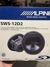 Subwoofer Alpine SWS-12D2 TYPE-S 12" COM BOBINAS DE VOZ DUPLAS 2-OHM 12 POLEGADAS comprar usado  Enviando para Brazil