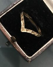 wishbone wedding ring for sale  SHEFFIELD