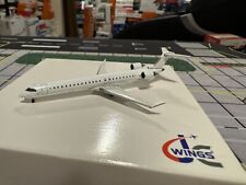 JC Wings 1:400 Bombardier CRJ-900 Airlines modelo personalizado fundido branco em branco comprar usado  Enviando para Brazil