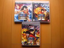 PS3 One Piece Pirate Warriors 1 e 2 e 3 edição japonesa testada Playstation 3 comprar usado  Enviando para Brazil
