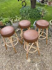 bamboo bar stools for sale  PETERBOROUGH