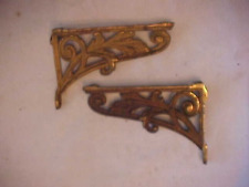 shelf brackets brass for sale  Rockford
