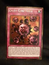 Crush Card Virus 1st Edition Premium Rare Holo Foil NA English Yugioh Card NM/M for sale  Shipping to South Africa
