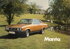 Opel manta 1973 for sale  UK