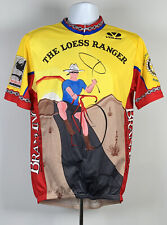 Camiseta deportiva de club BRAN para montar en bicicleta a través de Nebraska talla XL 3/4 con cremallera segunda mano  Embacar hacia Argentina