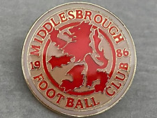 Middlesbrough 1986 enamel for sale  BRIGHTON