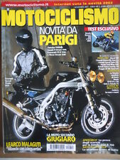 MOTOCICLISMO n°11 2001 Yamaha TDM 900 Suzuki V-Strom 1000 Kawasaki ZZ-R 120[P34] usato  Italia