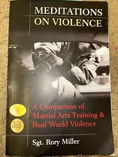 Meditaciones sobre la violencia: una comparación del entrenamiento en artes marciales y... segunda mano  Embacar hacia Argentina