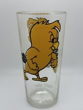 1973 Henry Hawk Pepsi Warner Brothers Collectors Glass White Lettering 6 1/4” for sale  Shipping to South Africa