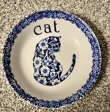 Royal Crownford Staffordshire Calico Cat Pet Bowl by Norma Sherman for sale  Shipping to South Africa