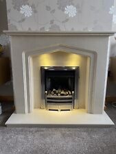 Marble fireplace surround for sale  DERBY