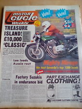 Motor cycle weekly for sale  FAVERSHAM