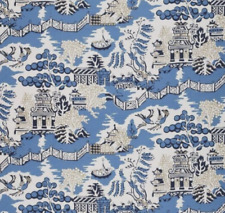 Thibaut curtain fabric for sale  Shipping to Ireland