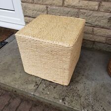 Seagrass stool cube for sale  NELSON