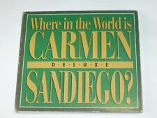 Usado, ¿Dónde en el mundo está Carmen Sandiego? De lujo ~ PC CD Rom biblioteca de escritorio Sony segunda mano  Embacar hacia Argentina