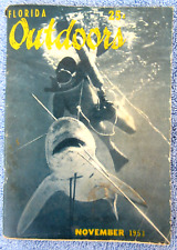 Vintage Nov 1953 V 4 No 9 Revista de Mergulho FLÓRIDA AO AR LIVRE Pesca Mergulho Barco comprar usado  Enviando para Brazil