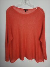 Eileen Fisher Sweater Size S Cotton Knit  Long Sleeve Boxy Lightweight EUC  for sale  Shipping to South Africa
