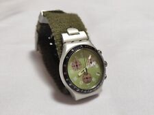 SWATCH Irony Chrono VALIENTE (YCS4018) - Verde/Plateado segunda mano  Embacar hacia Argentina