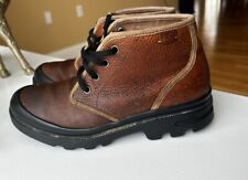 Usado, Botas Polo Ralph Lauren Umar Masculinas Tamanho 8 D Tornozelo Marrom Couro Pebbled Chukka comprar usado  Enviando para Brazil