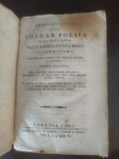 1808 introduzione alla usato  Varano Borghi
