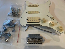 Lote de peças de guitarra Strat pickguard, ponte, afinadores comprar usado  Enviando para Brazil