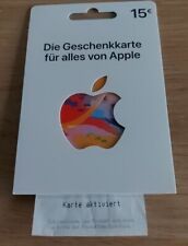 Apple geschenkkarte prepaid gebraucht kaufen  Thiede