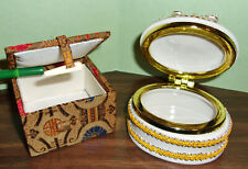 Trinket boxes white for sale  Dyer