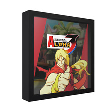 Street Fighter Alpha 3 (Ken Portrait) - Moldura de caixa de sombra 3D (9" x 9") comprar usado  Enviando para Brazil