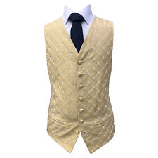 Gold wedding waistcoat for sale  STRATFORD-UPON-AVON