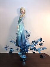 Mesa de cumpleaños Frozen's Elsa la Reina de las Nieves peso decoración 22"" de alto segunda mano  Embacar hacia Argentina