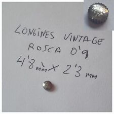 Longines Crown,corona Longines.couronne Longines,vintage.4,8mm,rosca 0.9,n.o.s segunda mano  Embacar hacia Argentina
