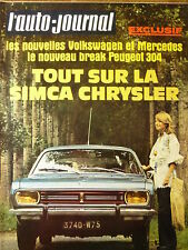 Auto journal 1970 d'occasion  Rennes-