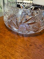 Vintage lead crystal for sale  HIGH WYCOMBE