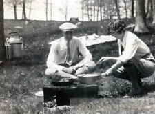 1927 par de campamento Estufa Cocinar sobre aleta en bragas, usado segunda mano  Embacar hacia Spain