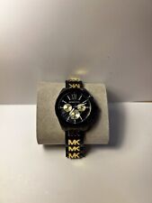 Relógio feminino Michael Kors Wren três mãos liga preta e dourada MK6978 comprar usado  Enviando para Brazil